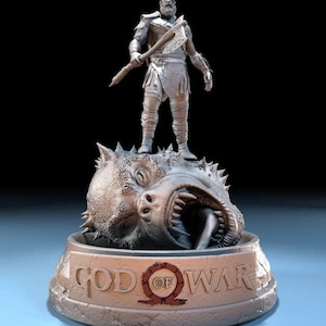 God of War - Kratos - STL