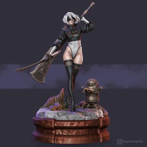 Nier Automata - 2B - STL