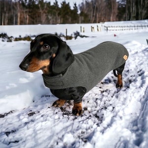 Dachshund Fleece (Grey)