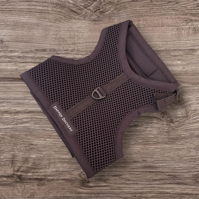 Dachshund Harness - No Rub comfort, air mesh, secure and made to measure. image 2