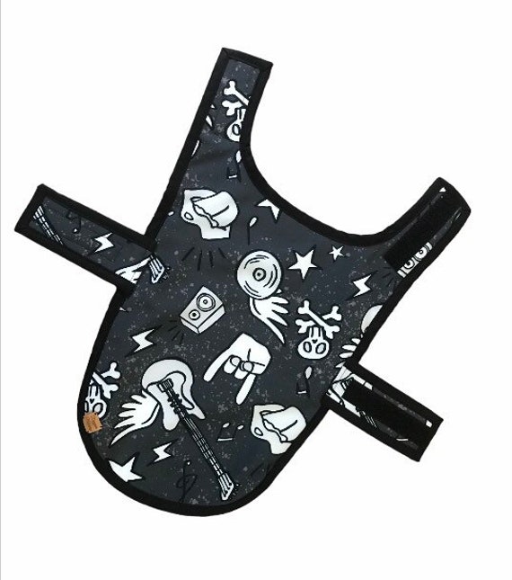 Warm waterproof dachshund coat (rock star)
