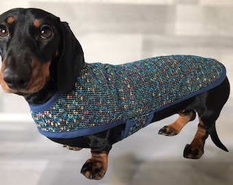 Speckled Woolly Dachshund Coat