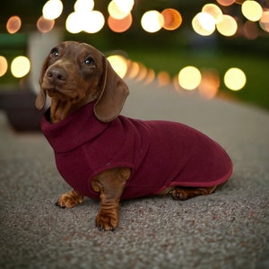 Miniature Dachshund Fleece