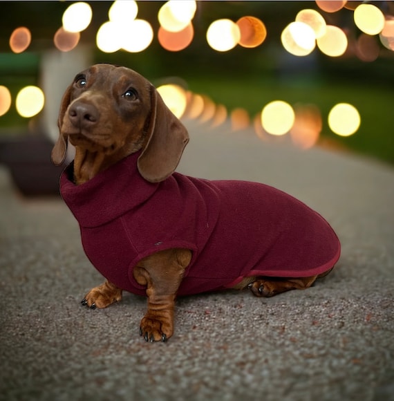 Miniature Dachshund Fleece