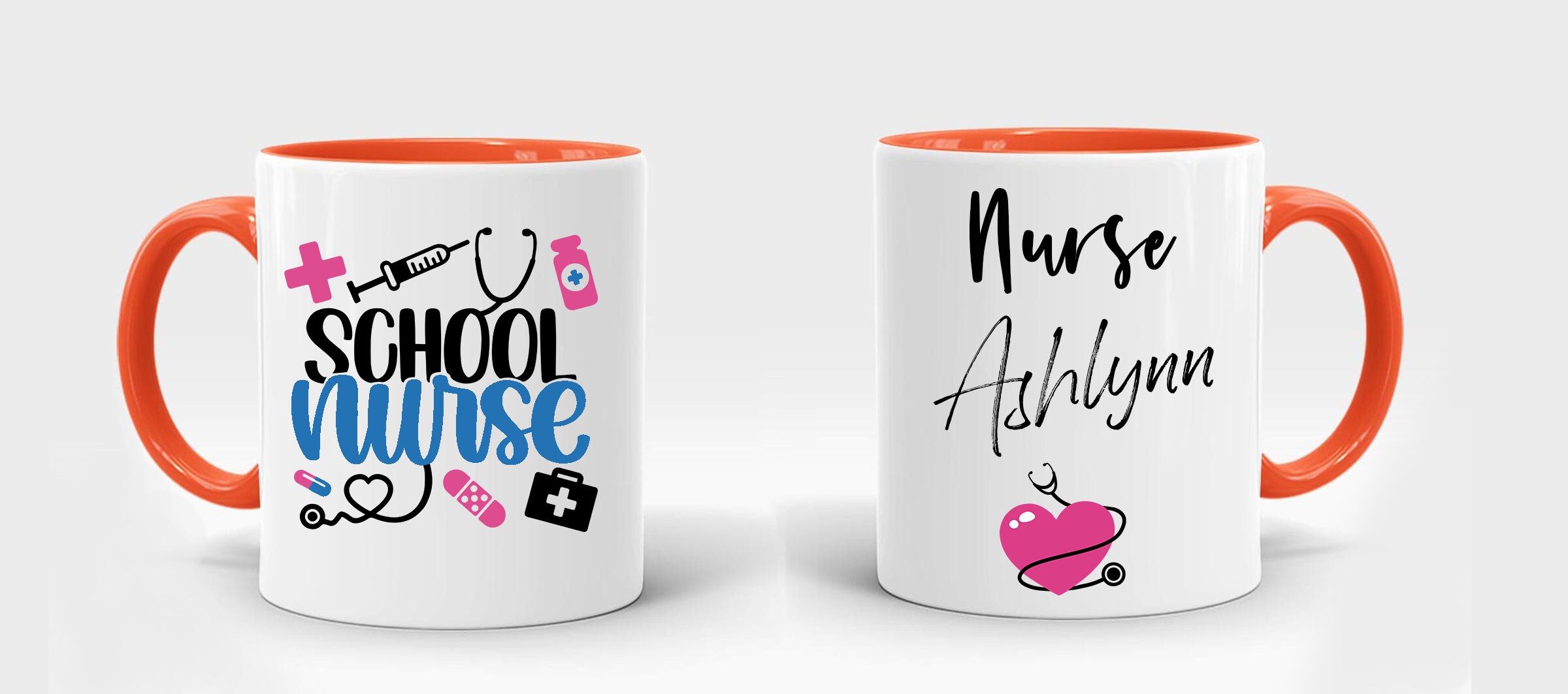 School Nurse Mug Coffee Mugs Nurse Life Mugs Etsy