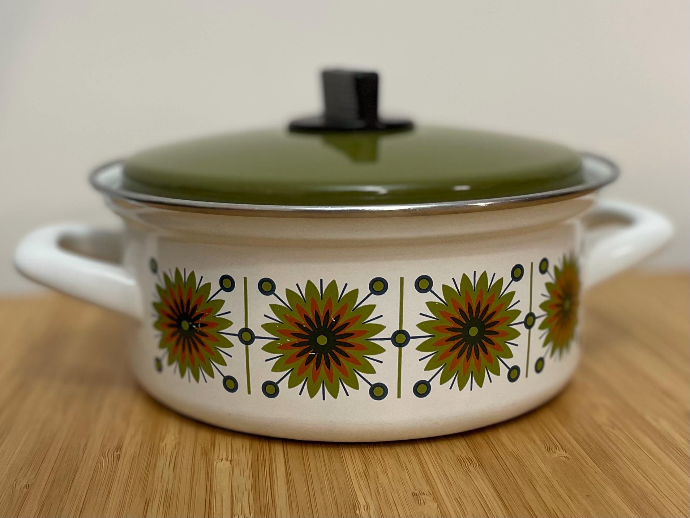 Austria Email Pot - Etsy New Zealand