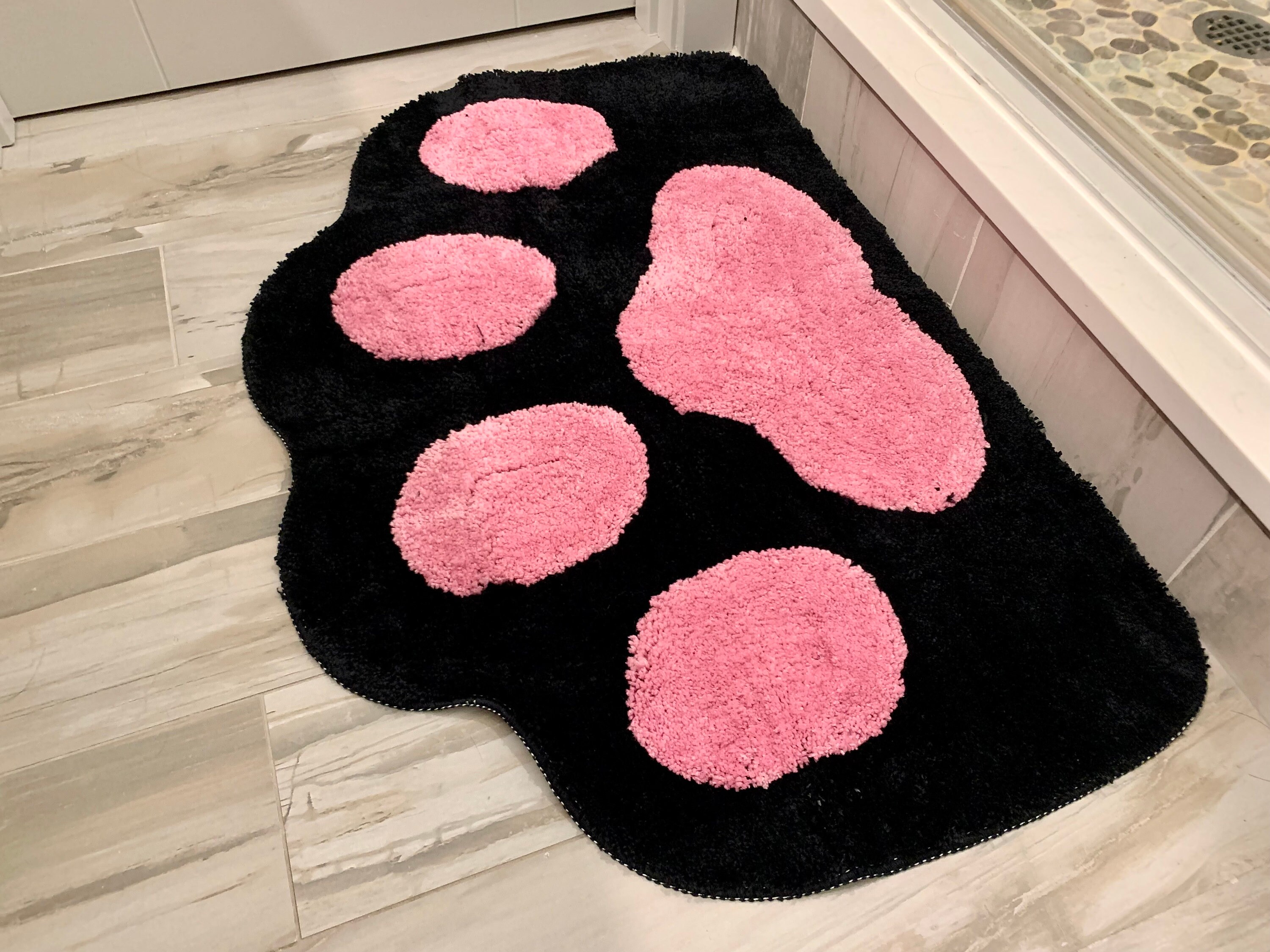 Cricket and Junebug Bathroom Rug/mat Cat Paws 23x35 Inch Etsy