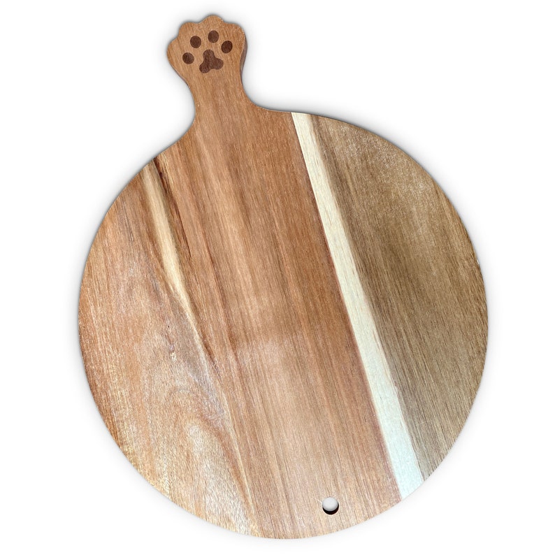Cricket and Junebug Cheese Board/plate Cat Paws Round Etsy