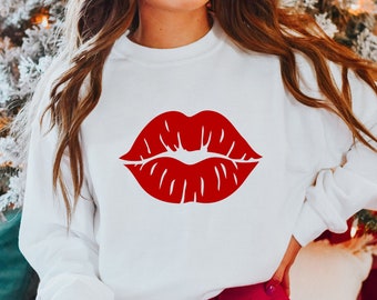 Lips Sweater - Etsy