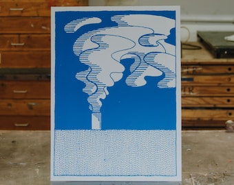 big boy stick stack screen print