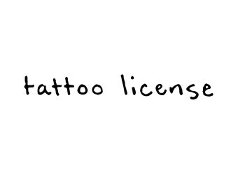 tattoo license