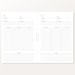 A5 Daily Agenda Printable Inserts, Undated Day on One Page, Schedule ...