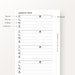 Pocket Address Book Printable Inserts, Contact List Template Planner ...