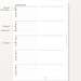 A5 Address Book Printable Inserts, Contact List Template Planner Refill ...