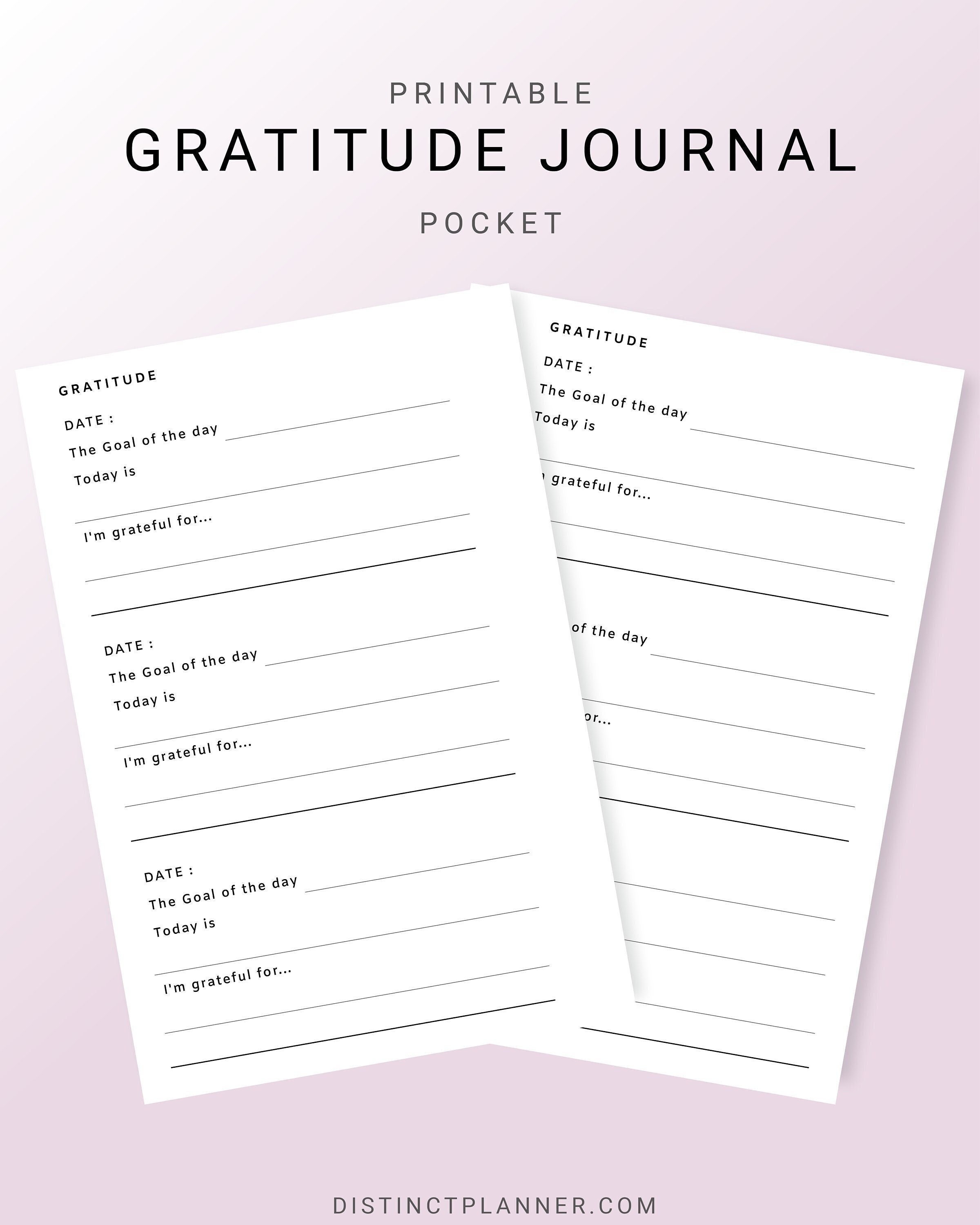 Daily Gratitude Journal, 6x9, KDP Template, Also for Digital