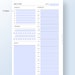 Editable Daily Planner Printable Half Letter, Undated Daily Schedule ...