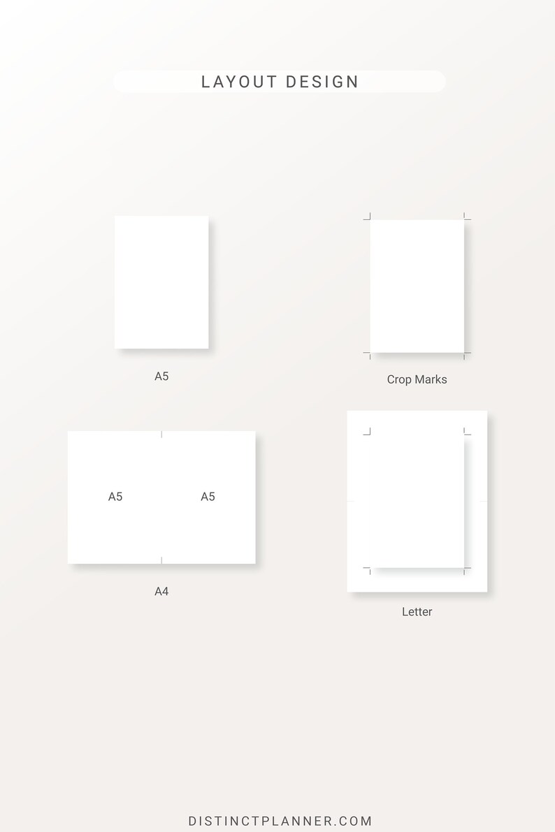 A5 Weekly Planner Printable Inserts Week on Two Pages Grid - Etsy