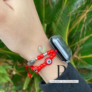 Virgem de Guadalupe e São Judas Tadeu mal de ojo Apple Watch Band