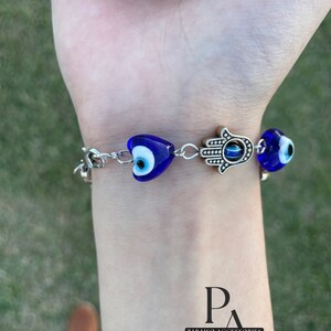 Pulseira de mão Mal de ojo / Mau-olhado e Hamsa