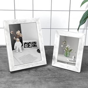 Natural Marble photo frame Photo Frame, Photo Frame, Family Photo Frame Case, Gift ,Anniversary & Christmas Gift