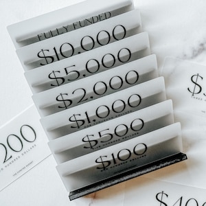 Bargeld Umschlag Platzhalter (3er Set)