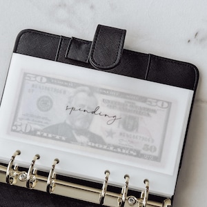A6 Cash Envelope Set for Cash Stuffing & Budgeting