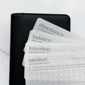 Defined Savings Challenges | A6/Personal Inserts for Cash Stuffing