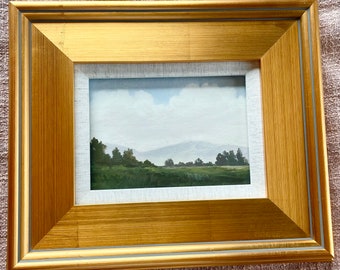 Original Framed Landscape Oil Painting