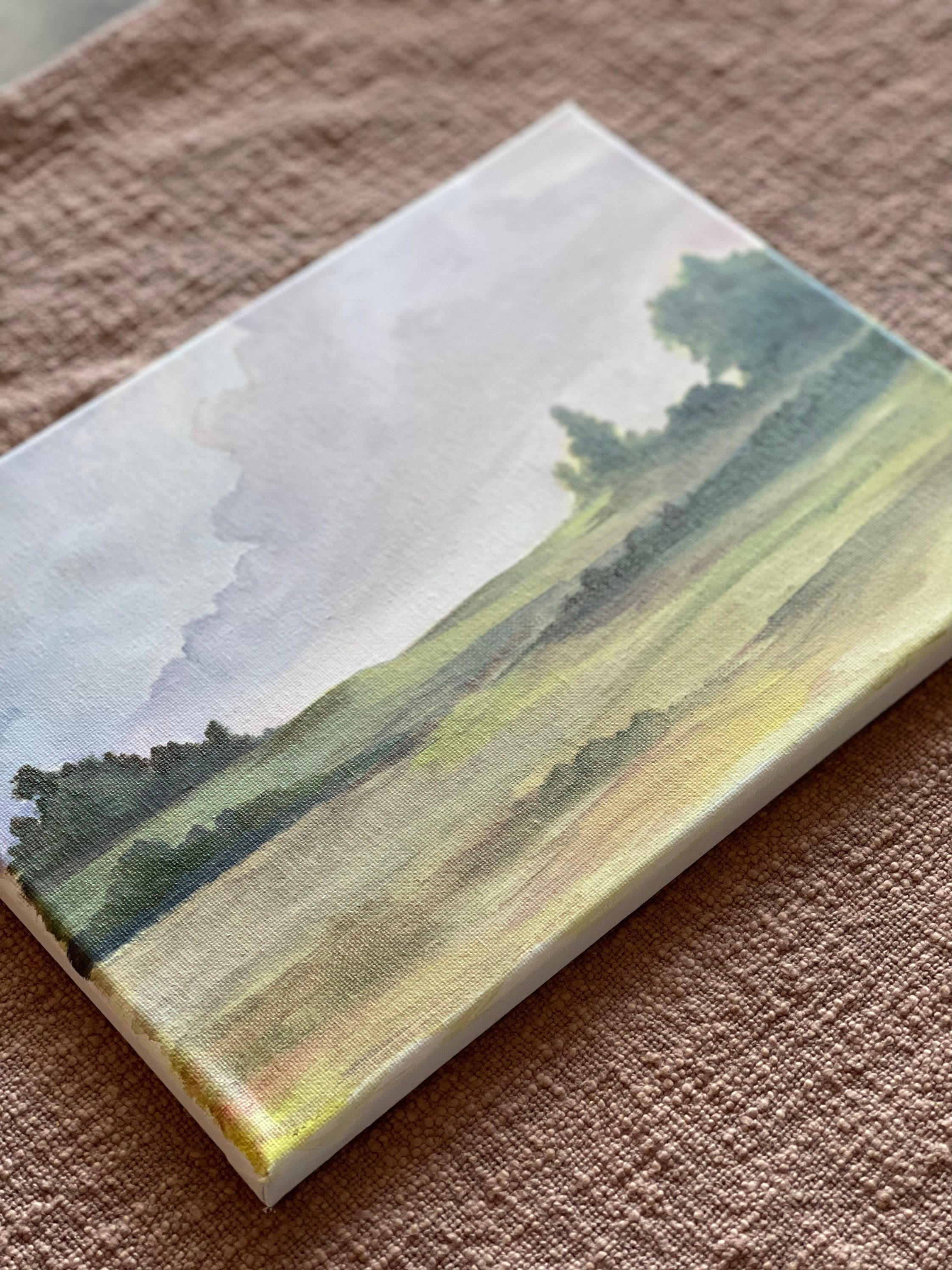Original landscape Painting on Canvas | Etsy