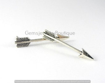 1 Ball or Arrow Tip Silver Tone Surgical Grade Stainless Steel Nose Screw
