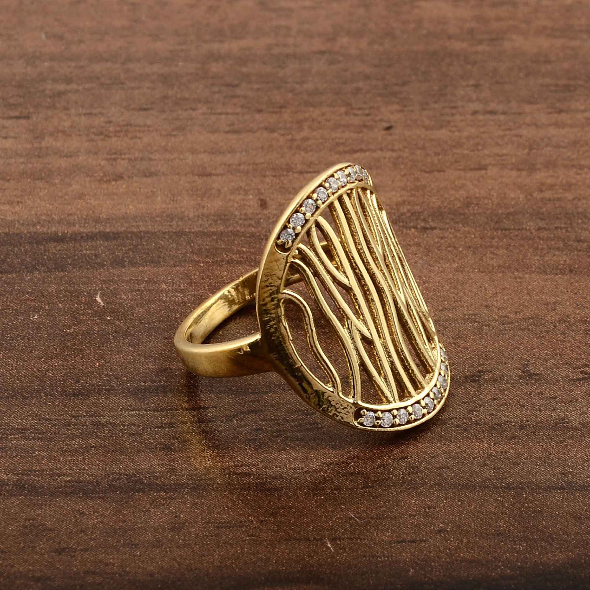 Vergoldet Ring Frauen gold Ring DaumenRing FingerRing Etsy