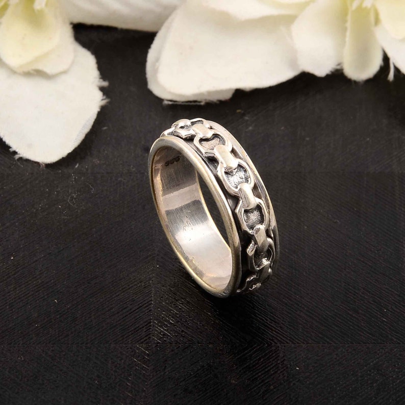 Thumb Ring 925-Antique Silver Ring,Sterling Silver Ring,Handcrafted Boho Ring,Plain Silver Ring,Wedding Ring Gift For Her Gift Item Ring