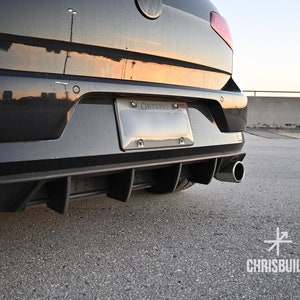 2018-2021 MK7.5 Golf GTI OEM+ Rear Diffuser Fins