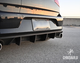 2018-2021 MK7.5 Golf GTI OEM+ Rear Diffuser Fins