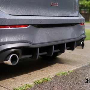 Ailerons de diffuseur arrière 2022+ MK8 Golf GTI OEM+