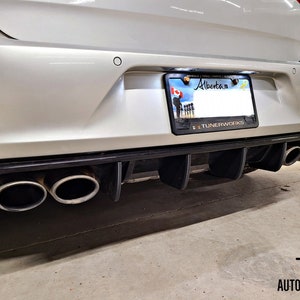 2015-2017 MK7 Golf R OEM+ Rear Diffuser Fins