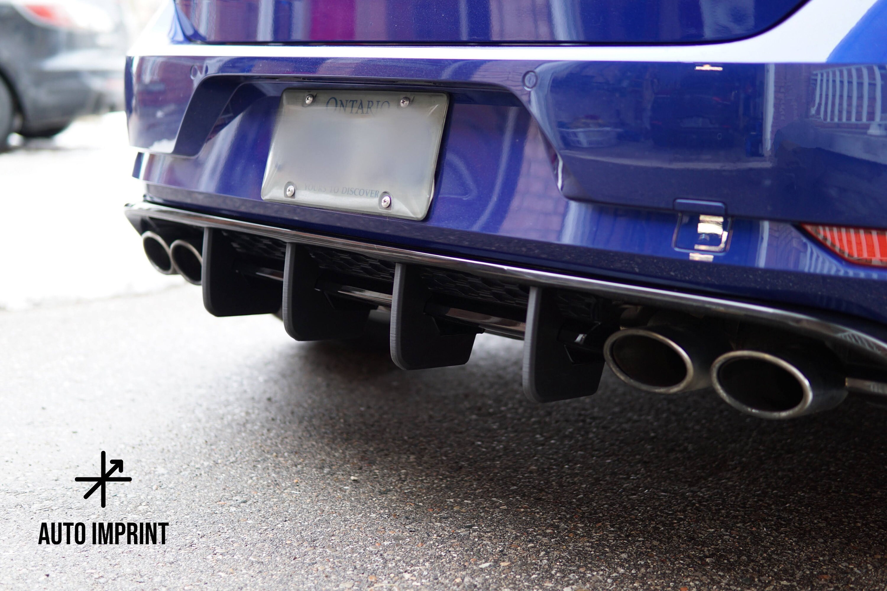 2018-2021 MK7.5 Golf R OEM+ Rear Diffuser Fins - Etsy