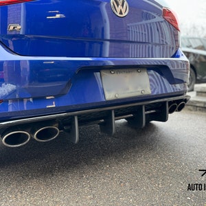 2018-2021 MK7.5 Golf R OEM+ Rear Diffuser Fins