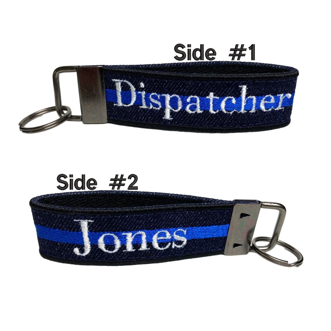 Dispatcher Keychain Dispatcher Gift Law Enforcement Etsy
