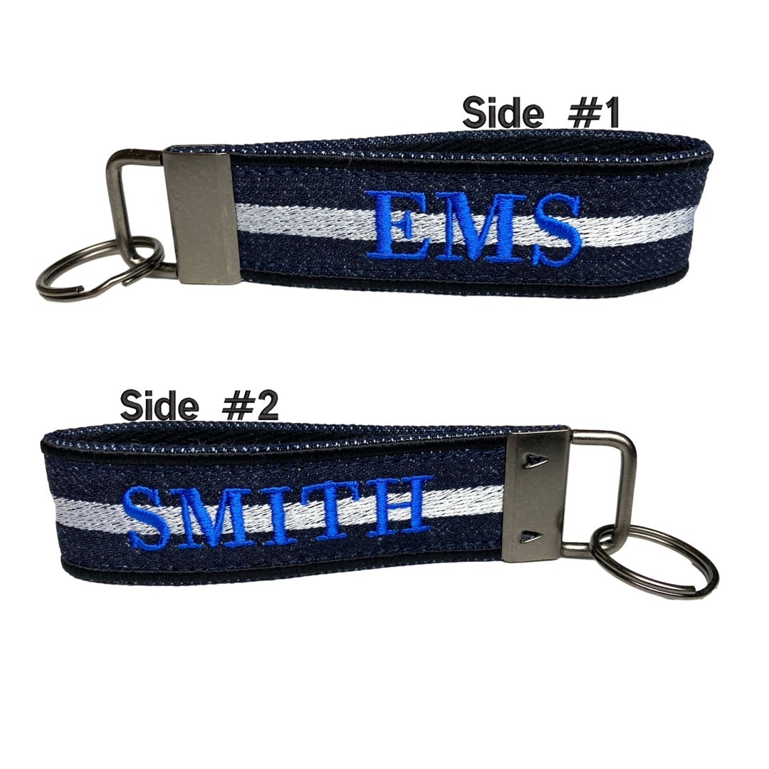 EMS Keychain First Responder Gift Paramedic Medic Personalized Custom