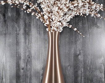 Tall Champagne Vase | Home Decor | Flower Vase | Modern Vase | Tall Bud Vase