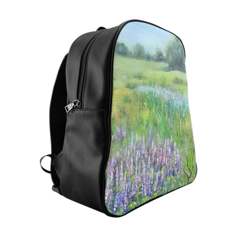 lavender school backpack