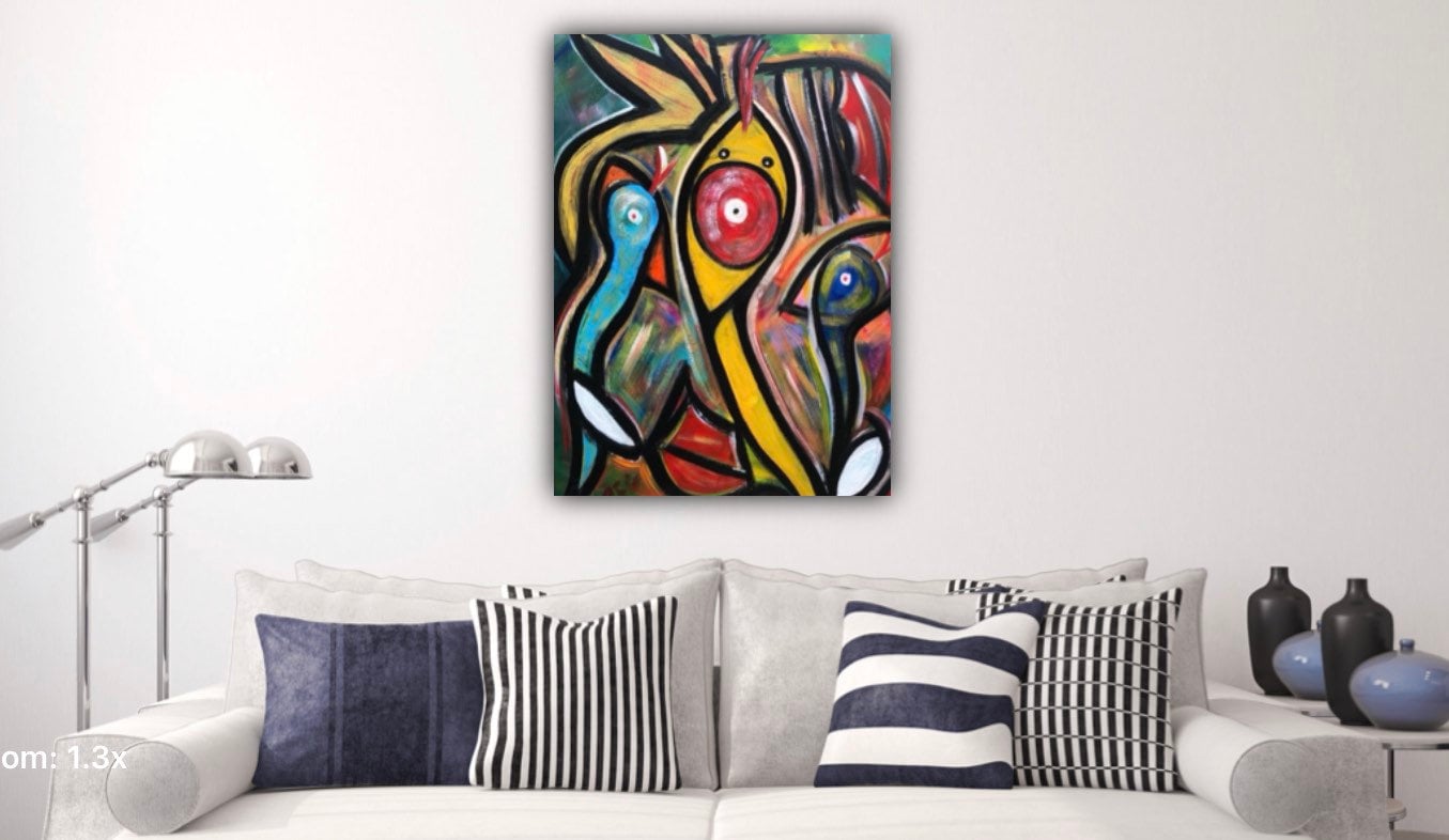 Wandbilder: Modern Art for Little Artists!