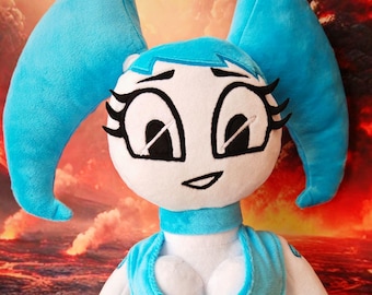 XJ-9. Jenny Wakeman. MLAATR. La mia vita da robot adolescente. Grande peluche. 26 pollici