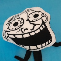 Trollface 15,7” (40 Cm) Plush Toy Troll Face Meme Internet Trolls and ...
