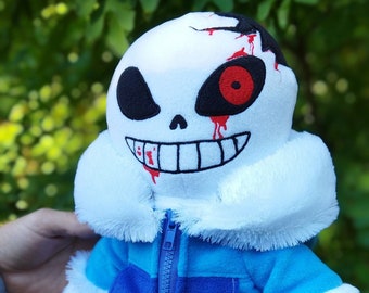 Passive nightmare Sans. Undertale. Large plush toy. Size 14 inch