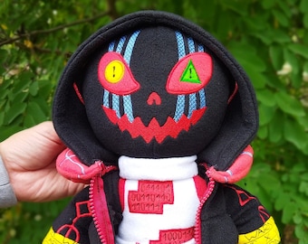 Undertale. Virus 404! Sans. Large Plush Toy. Size 14 Inch - Etsy
