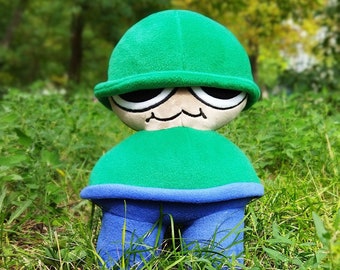Brobgonal  from Dave and Bambi. FNF. Friday Night Funkin. Large plush toy. Size 13 inch (34 sm)