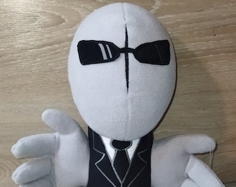 Agente. Combate de locura. Juguete de peluche grande. Tamaño 13 pulgadas