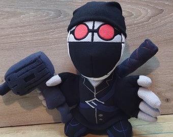 SMPB1: Madness Combat Hank Custom Plush 